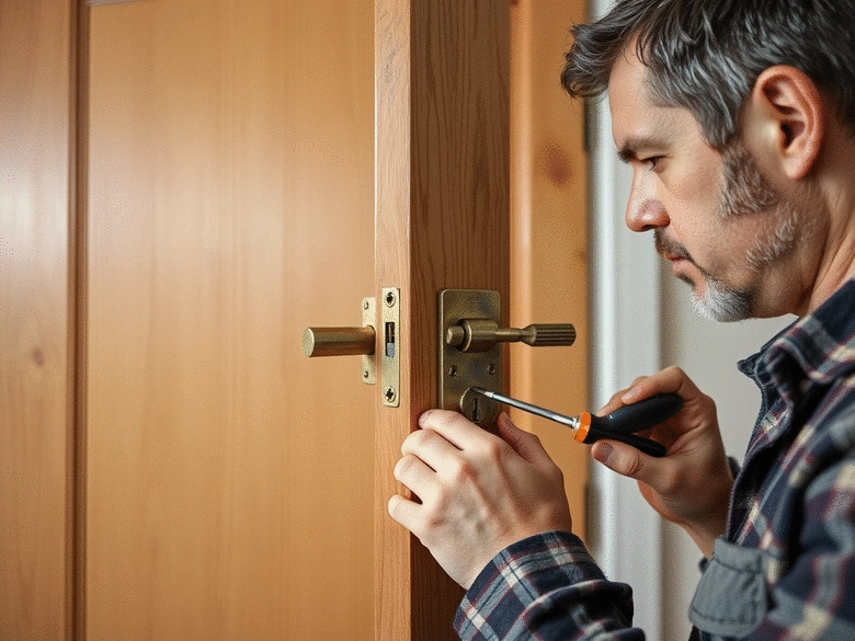 Installer une serrure sur bois